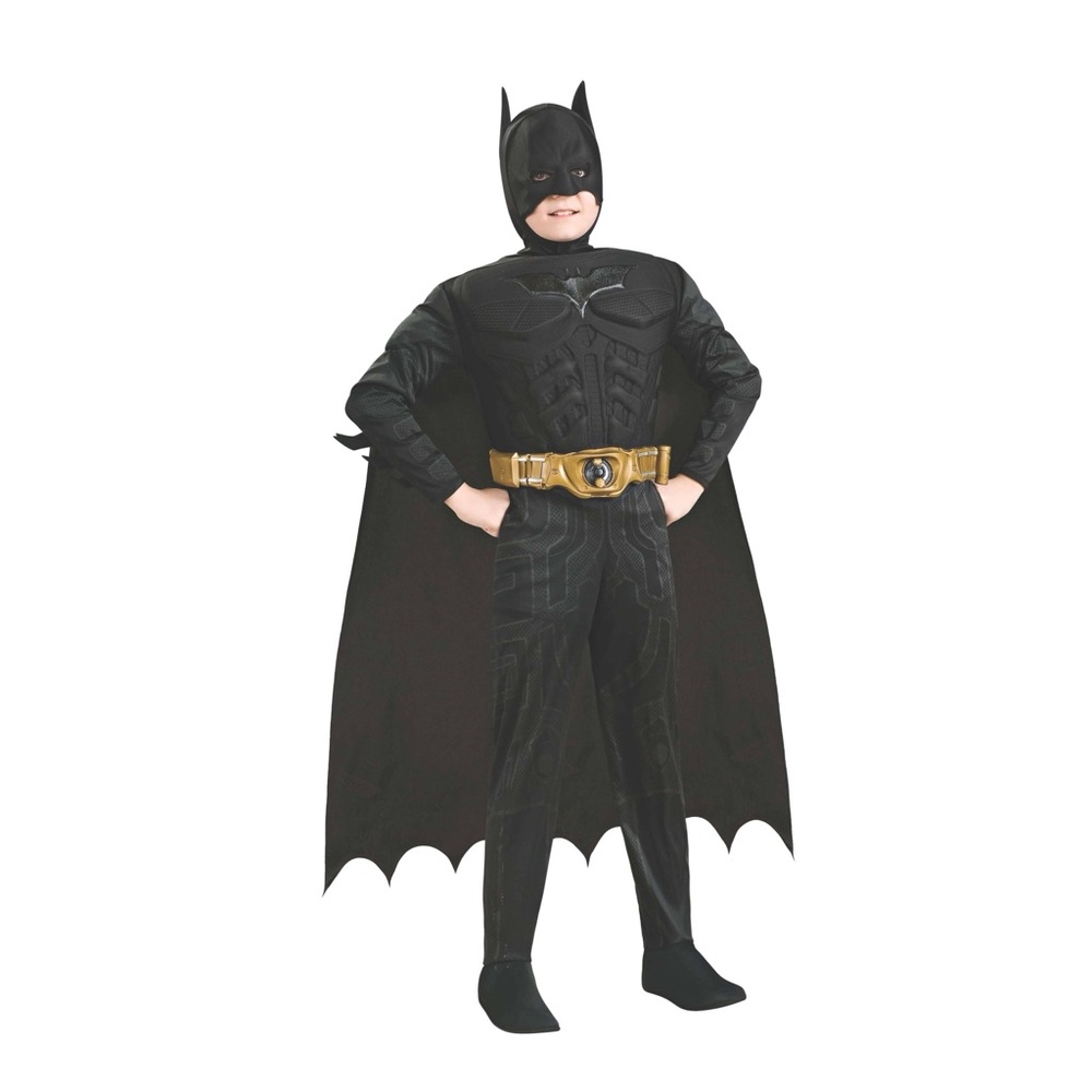Rubie's Dark Knight Batman Costume Boys Large New